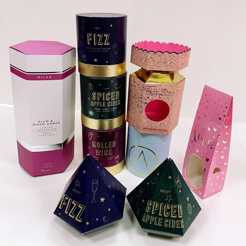 东营化妆品包装盒、异形包装盒、异形礼盒、异形纸盒定制印刷